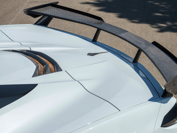 2020-UP CORVETTE C8 Z51 & STINGRAY | WICKERBILL REAR SPOILER HIGH WING